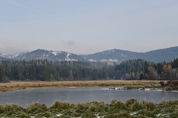 lake in the mountains
