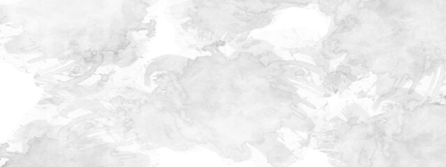 Obraz premium watercolor textures on white paper background. Abstract black splashes on white watercolor paper. Modern grey paint limestone texture background in white light seam home wallpaper. 
