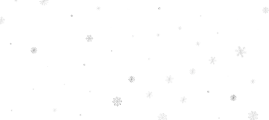 Winter christmas sky with falling snow