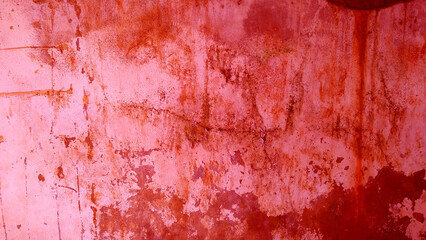 Abstract Wall Background. Spooky and Haunted Red Wall Background for Halloween and Horror Concept