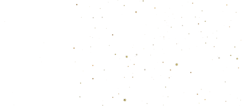 new year pattern. Christmas theme, golden openwork shiny snowflakes, star, 3D rendering.