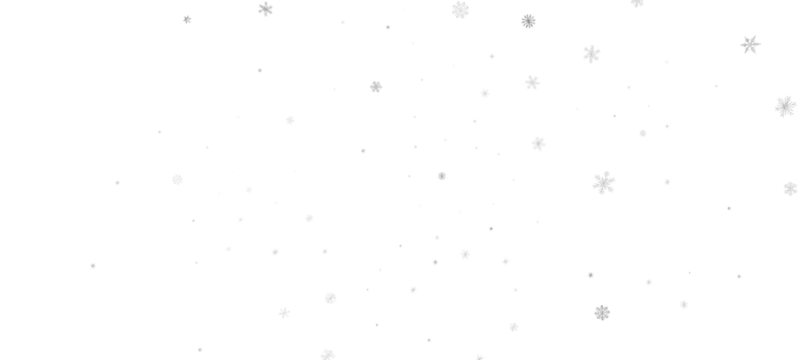 With Realistic Snowflakes Overlay On Light Silver Backdrop. Xmas Holidays