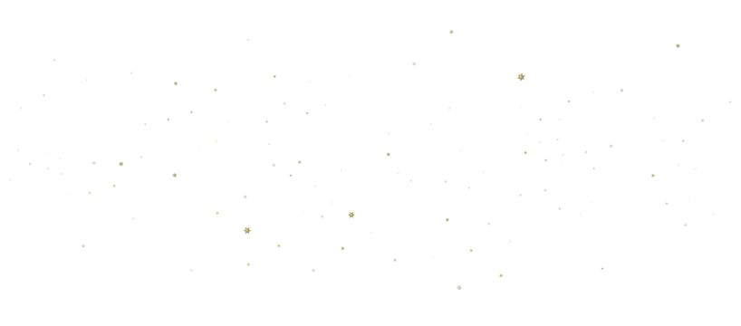 new year pattern. Christmas theme, golden openwork shiny snowflakes, star, 3D rendering.