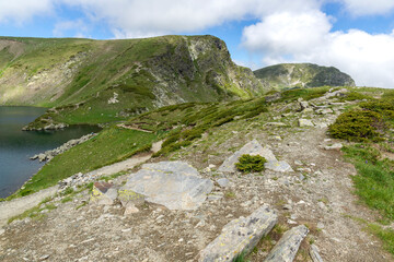 Rila Mountain near The Seven Rila Lakes, Bulgaria