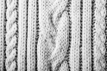 Textured knitted pattern