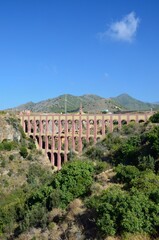 Acueducto del Águila, Maro, Málaga, Andalucía, España