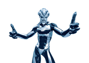 alien warrior every thing is ok