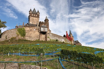 Reichsburg von Cochem im Mosel-Tal, Rheinland -Pfalz