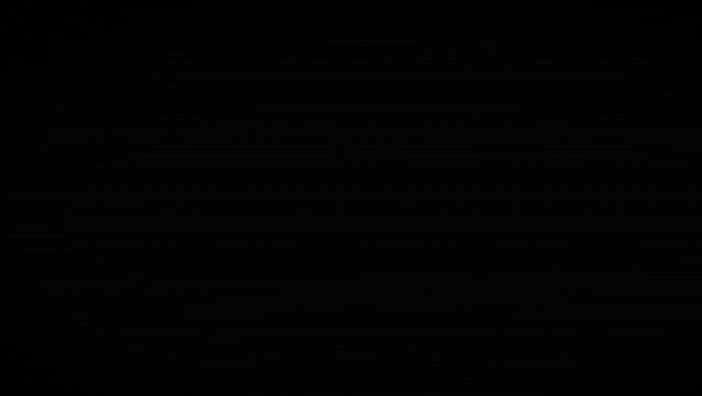 Glitch text animation - War Threat. No war concept. Pop-up text on black background. For news, media. 4K.