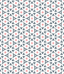 Multi color seamless abstract pattern. Background and backdrop. Multi Colored. Colorful ornamental design. Colored mosaic ornaments. Vector graphic illustration. EPS10.