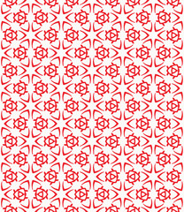 Multi color seamless abstract pattern. Background and backdrop. Multi Colored. Colorful ornamental design. Colored mosaic ornaments. Vector graphic illustration. EPS10.