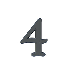 Fototapeta premium 3D CG 立体 数字 透過PNG