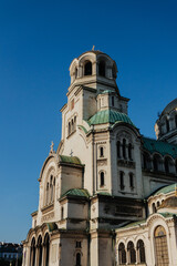 Fototapeta premium St. Alexander Nevsky Cathedral in Sofia, Bulgaria