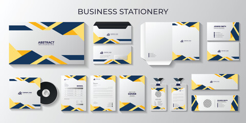 new Corporate stationary template, Corporate stationary, id card, business card, branding, envelope cover, invoice, business stationery printing, business stationery design, best business stationery,