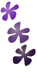 flowers emoji logo decorate