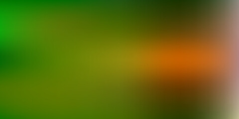 Light green, yellow vector blurred texture.