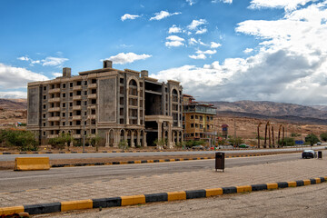 Dead sea coast, the Jordan Kingdom side
