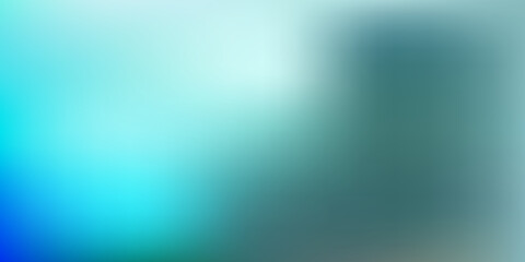 Light blue vector blur template.