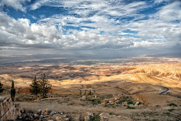 The place where Moses was granted a view of the Promised Land.