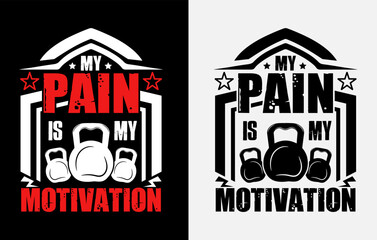 Gym T-shirt design, Gym motivational quote, Workout inspirational t shirt design, Fitness t shirt design