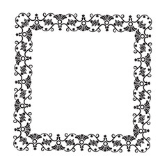 Frame, in the style of an ornament, Vector illustration eps 10, Art.	