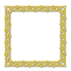Frame, in the style of an ornament, Vector illustration eps 10, Art.	