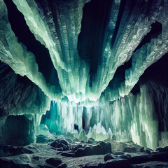 crystal caverns, Mexico, 2019