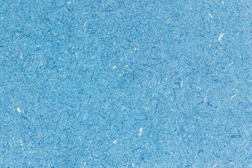 Blue color Fiberboard MDF Wood abstract Background texture. Full frame