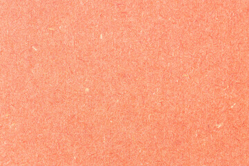 Orange color Fiberboard MDF Wood abstract Background texture. Full frame