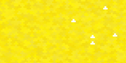 Light Yellow vector background in polygonal style.