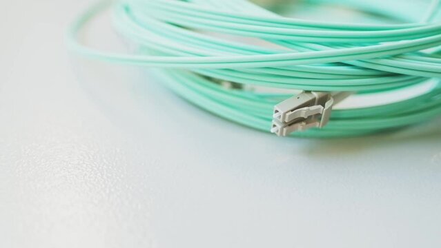 Fiber optic patch cord cable used to telecommunication networks