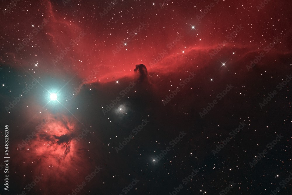 Wall mural ic434 horsehead nebula
