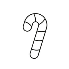 Navidad. Palo de caramelo. Golosina. Regalo