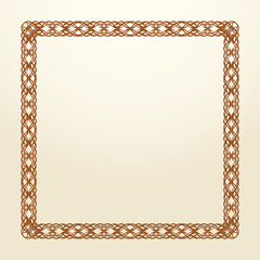 Vignette. Vector drawing