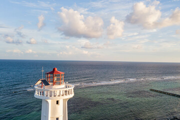 Faro Playa Mahahual, Quintana Roo