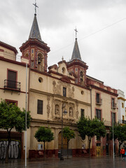Fototapeta na wymiar Iglesia de la Virgen de la Paz, Sevilla