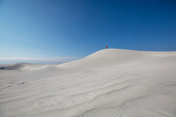 Hike in White sand