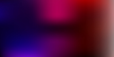 Dark pink, yellow vector blur drawing.