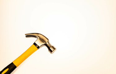 hammer on white background
