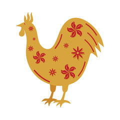 rooster chinese zodiacal animal
