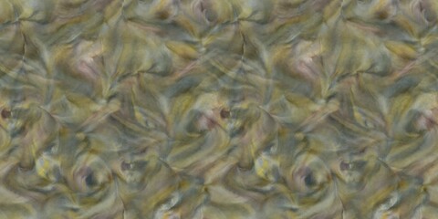 Marbled decorative vintage seamless border. Natural crystal earthen ribbon for retro repeat. Trendy crystal washi tape. 