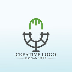 podcast Rail Entrepreneur minimalist logo