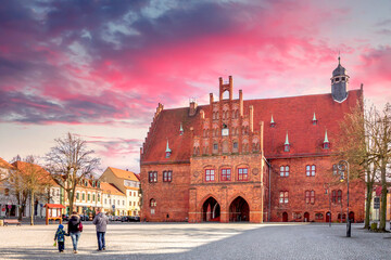 Rathaus, Jüterbog, Brandenburg, Deutschland 
