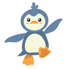 cute penguin animal