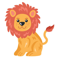 cute lion animal