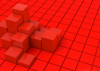 Cube Background- 3D