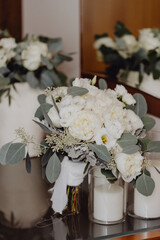 Bouquet de fleurs de la mariée