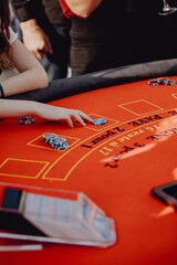 Jouer sur un tapis rouge au casino