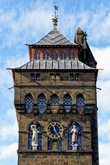 Marquis of Bute Clock Tower - Cardiff Castle Wales