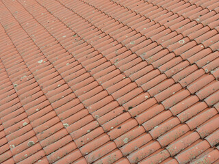 tiled roof background